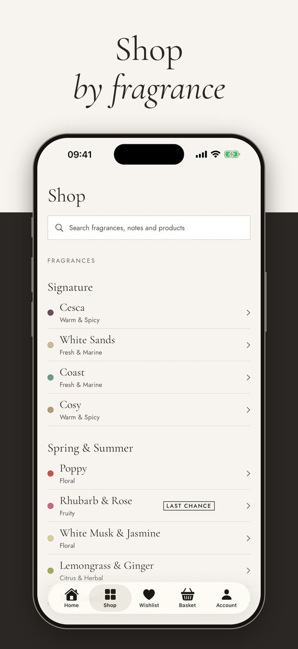 Shop by fragrance
