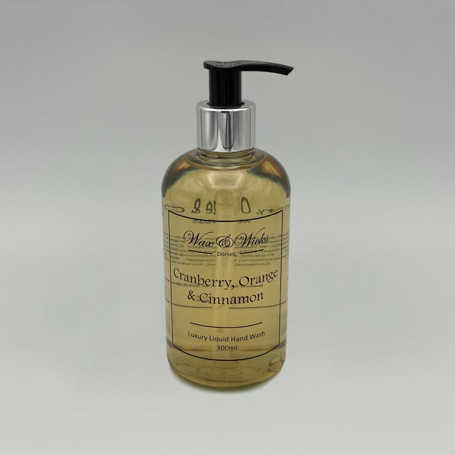 Cranberry, Orange & Cinnamon Liquid Hand Wash
