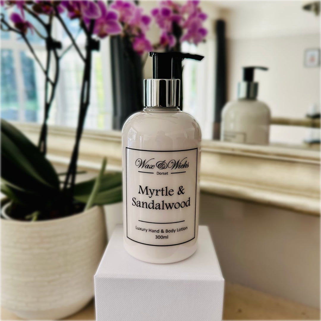 Myrtle & Sandalwood Hand & Body Lotion