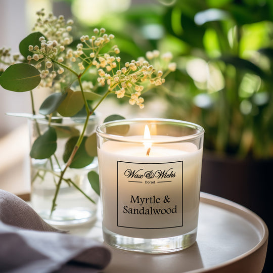 Myrtle & Sandalwood Candle